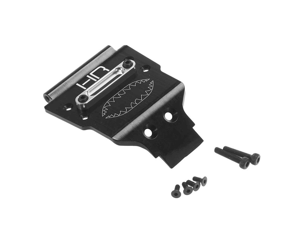 Hot Racing Aluminum Front Skid Plate w/Winch Fairlead (HRAVTH331W01)