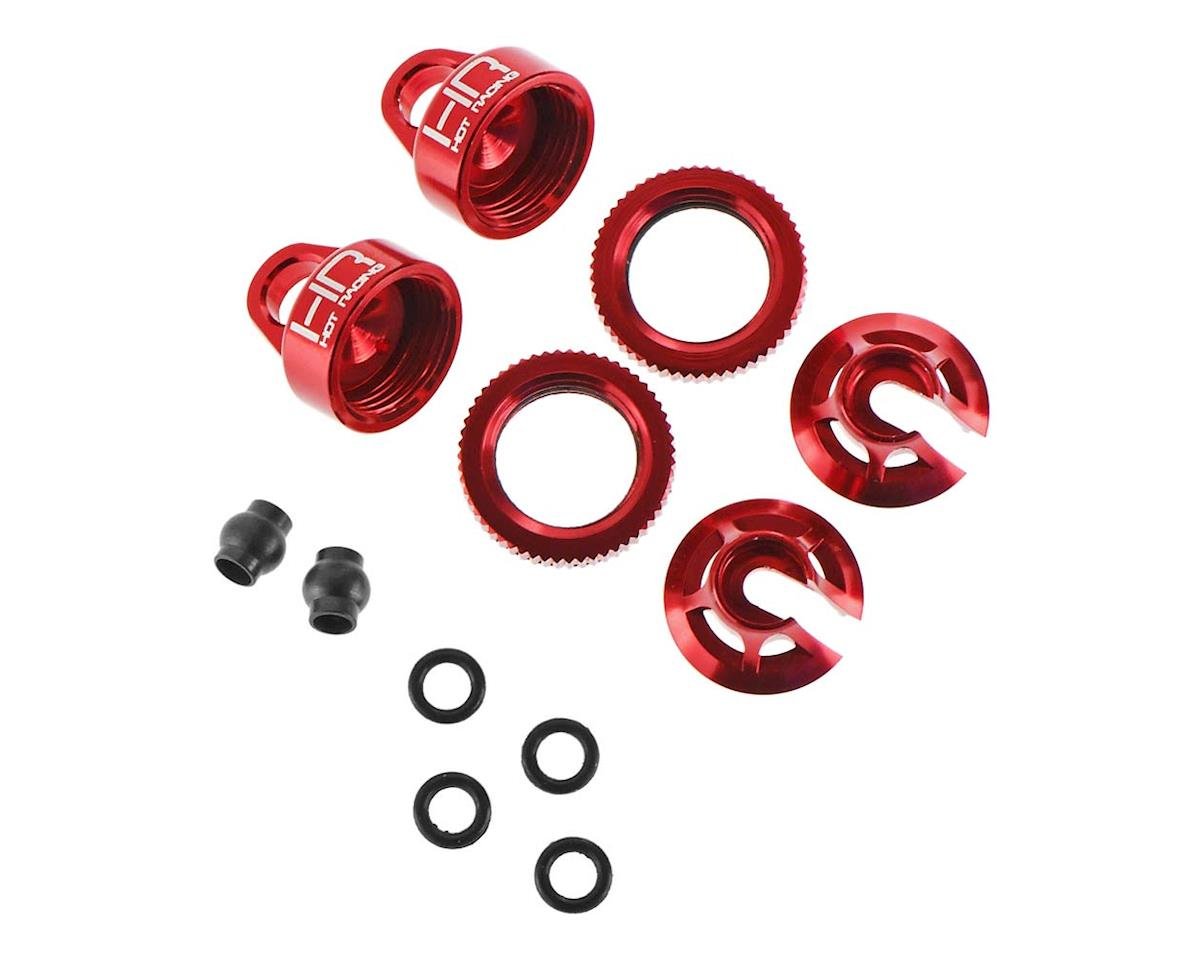 Hot Racing Aluminum Shock Upgrade Kit for Traxxas 1/16 Slash (Red) (HRAVXS15602)