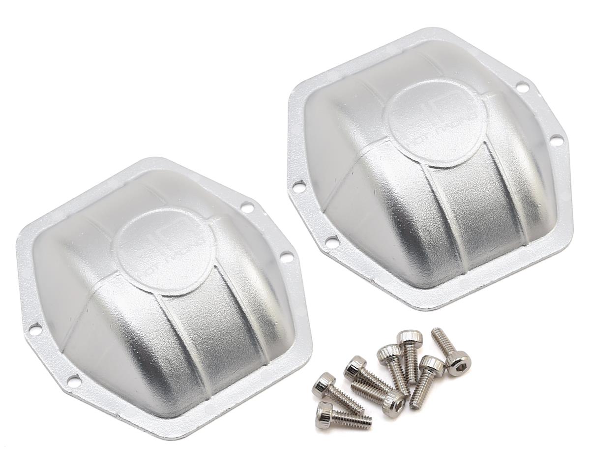 Hot Racing Axial Wraith Aluminum AR60 Axle Diff Cover (Silver) (HRAWRA12C08)