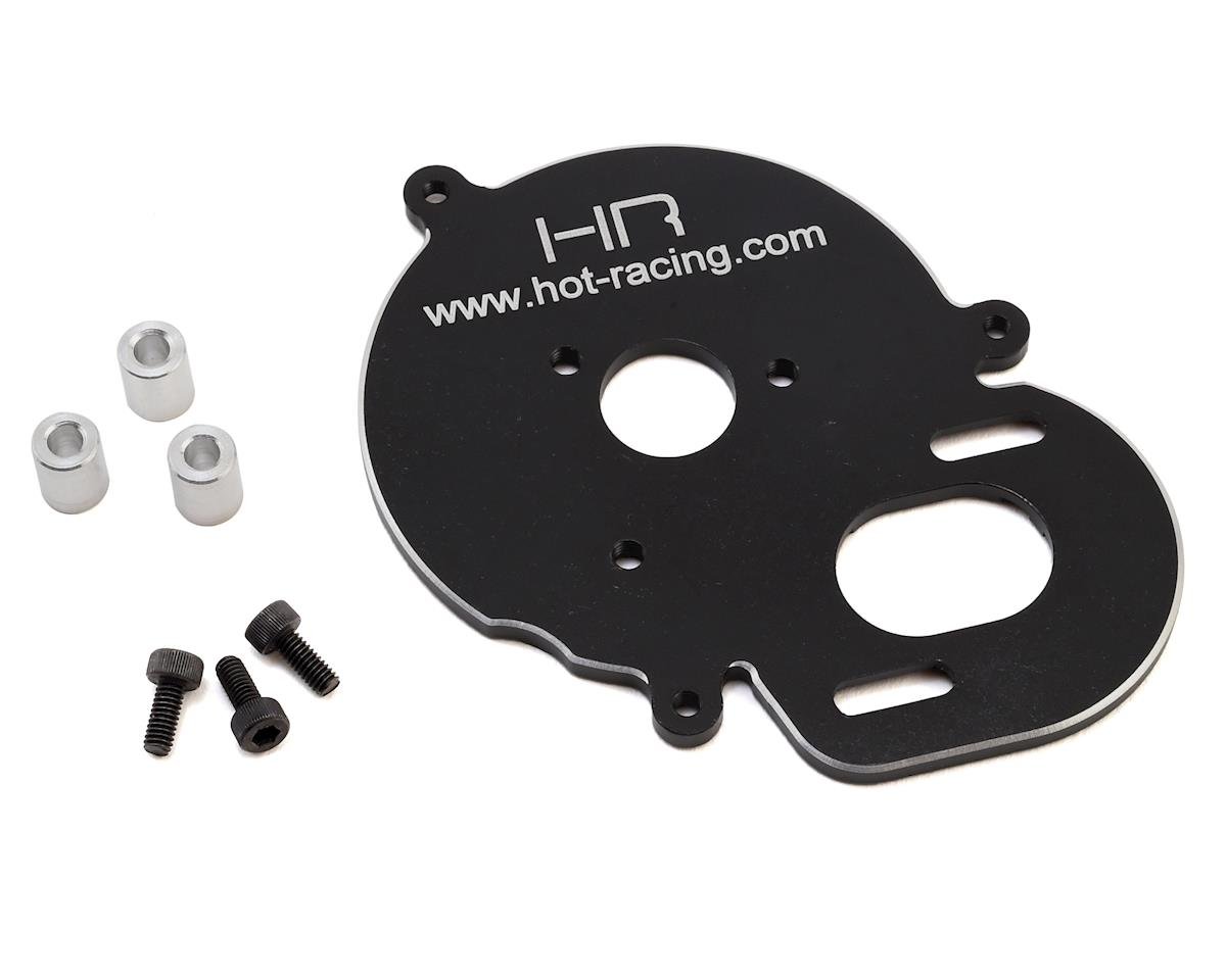 Hot Racing Axial Wraith Super Size Heat Sink Motor Plate (Black) (HRAWRA18X01)