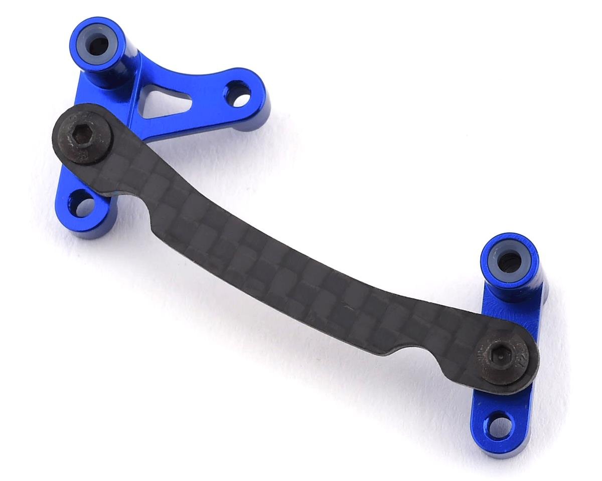 Hot Racing 1/18 Yeti Jr. Aluminum & Graphite Steering Assembly (HRAYEJ48G06)
