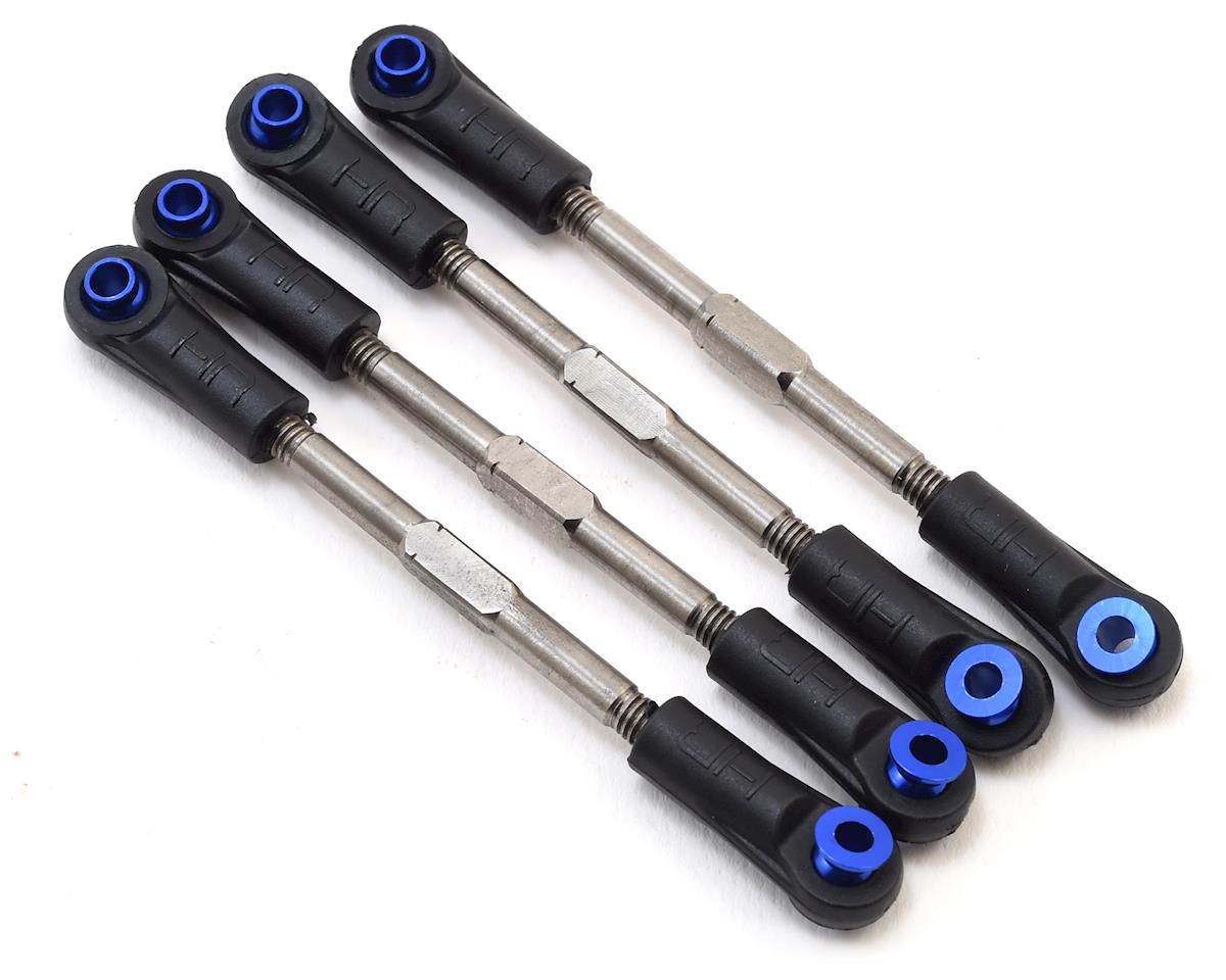 Hot Racing Axial Yeti Titanium Tie Rod Set (4) (HRAYET160T06)