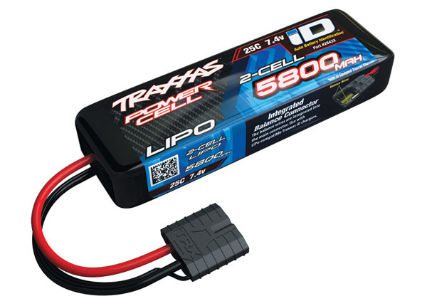 TRAXXAS - 2S LIPO 5800MAH 7.4V 25C (2843X)