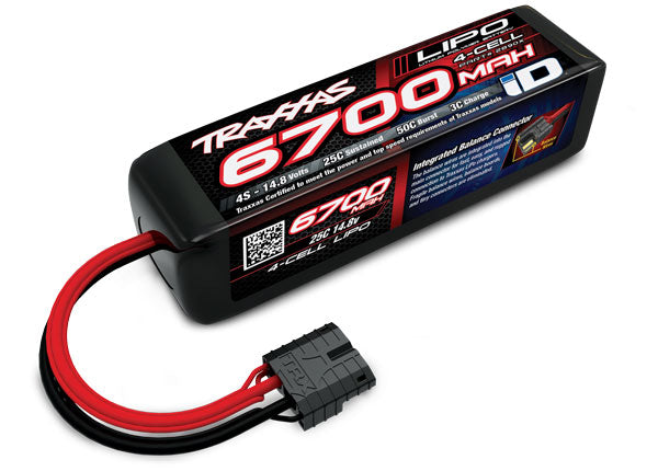 TRAXXAS - 4S LIPO 6700MAH 14.8V 25C (2890X)