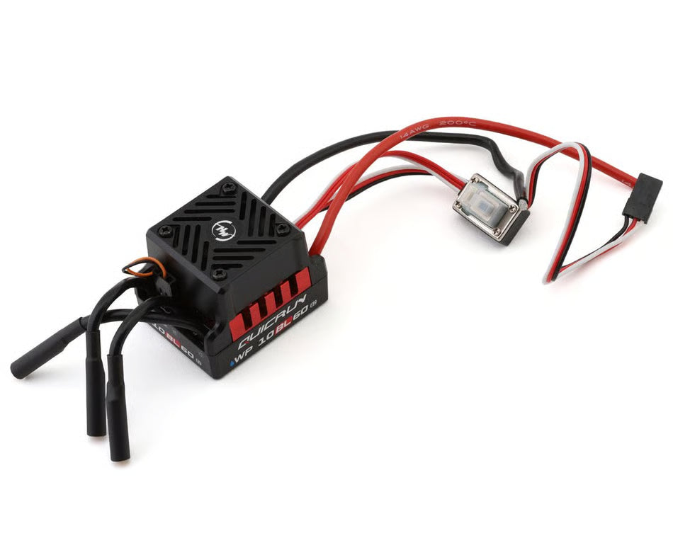 Hobbywing Quicrun WP-10BL60 G2 Waterproof Sensorless Brushless ESC (2-3S) (30107300)