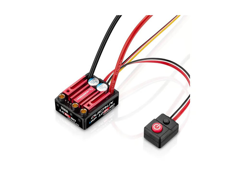 Hobbywing QuicRun WP 10BL80 Waterproof Rock Crawler Sensorless Brushless ESC w/XT60 Connector (30108002)