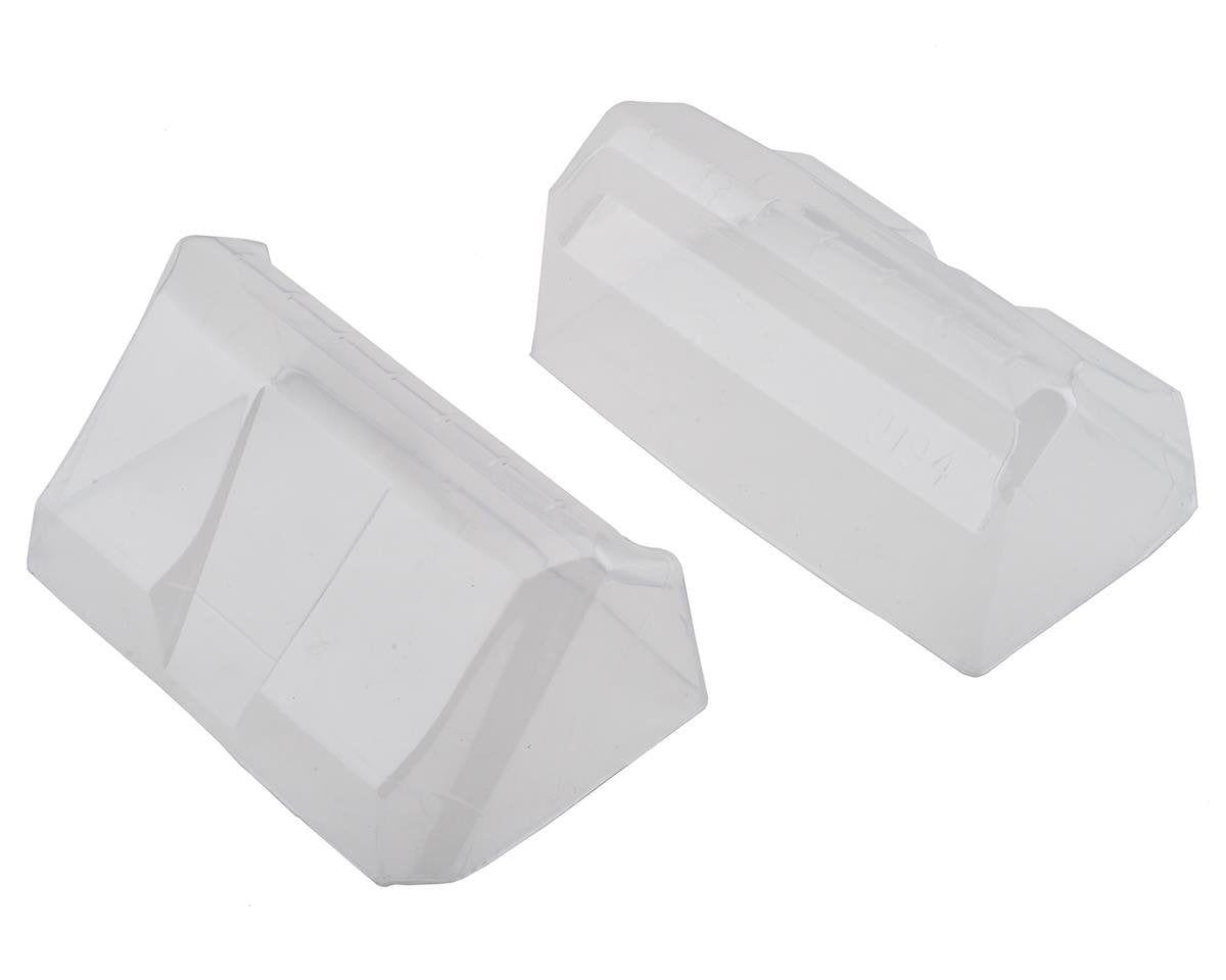 JConcepts HB D418 "Aero" S-Type Rear 1/10 Buggy Wing (2) (Clear) (JCO0194)