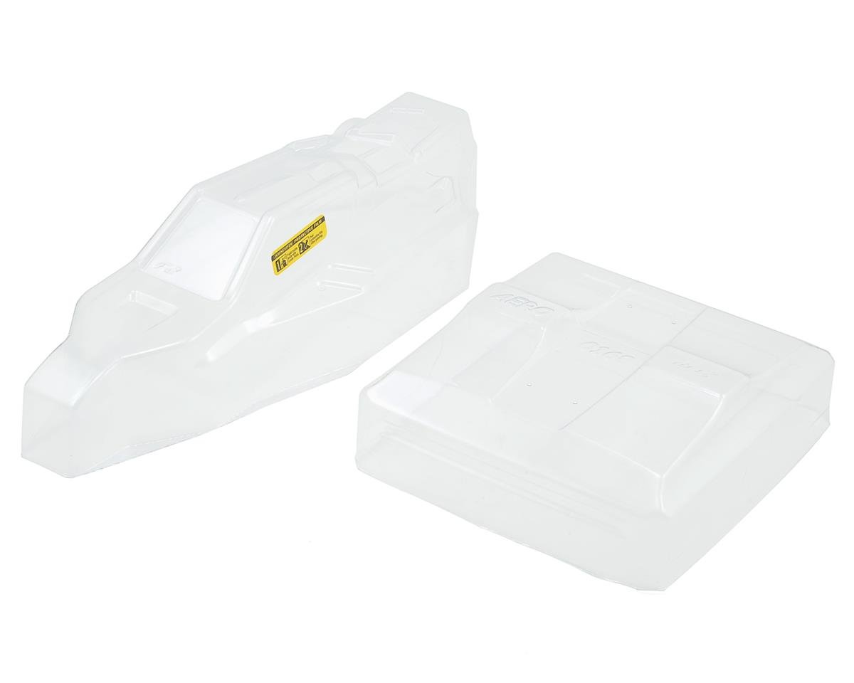 JConcepts B6/B6D "F2" Buggy Body w/6.5" Aero Wing (Clear) (JCO0315)