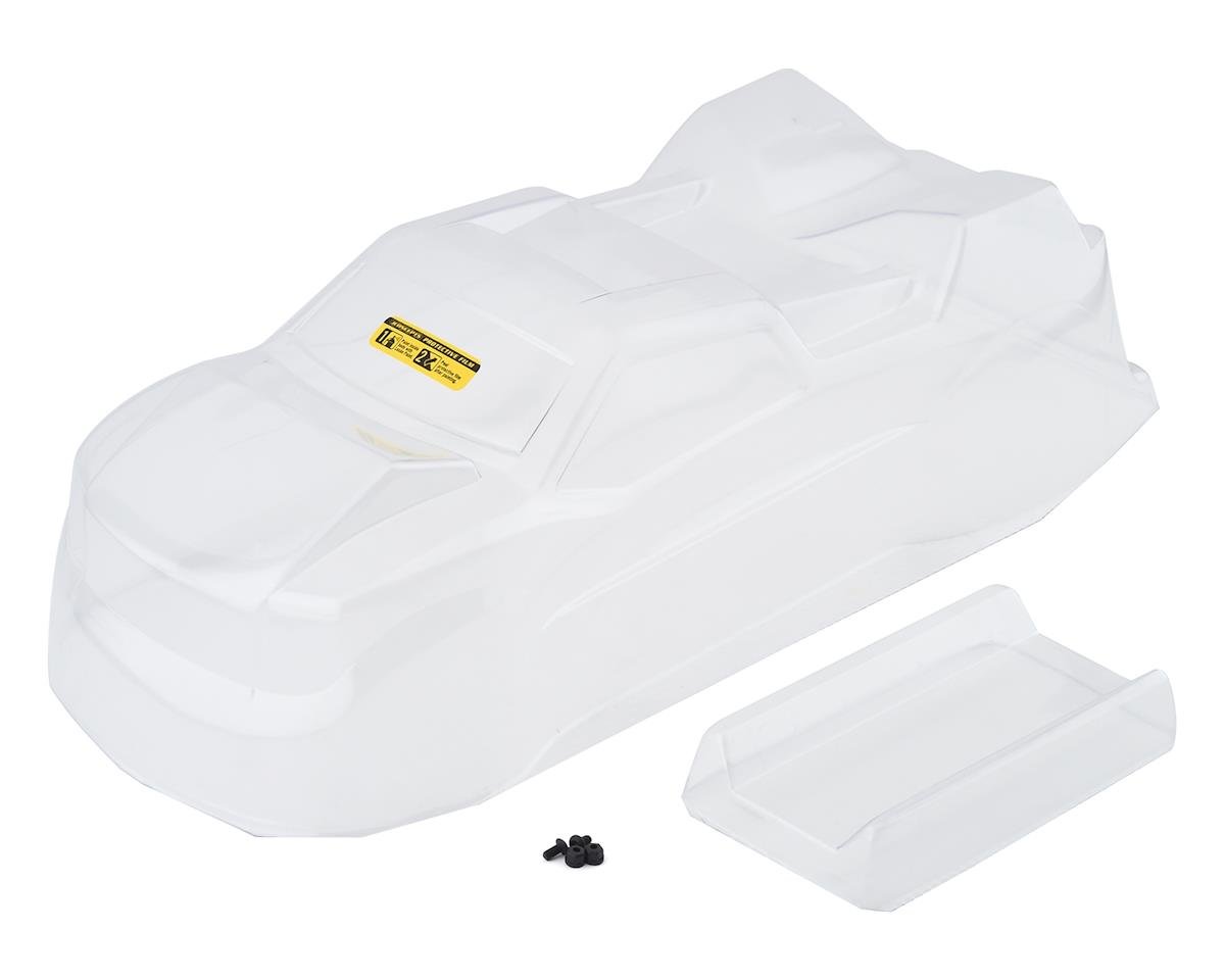 JConcepts RC10T6.1/YZ-2T Finnisher 1/10 Stadium Truck Body (Clear) (JCO0388)