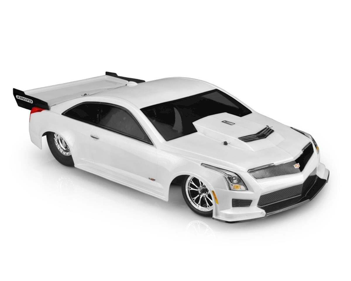 JConcepts 2019 Cadillac ATS-V Street Eliminator Drag Racing Body (Clear) (JCO0418)