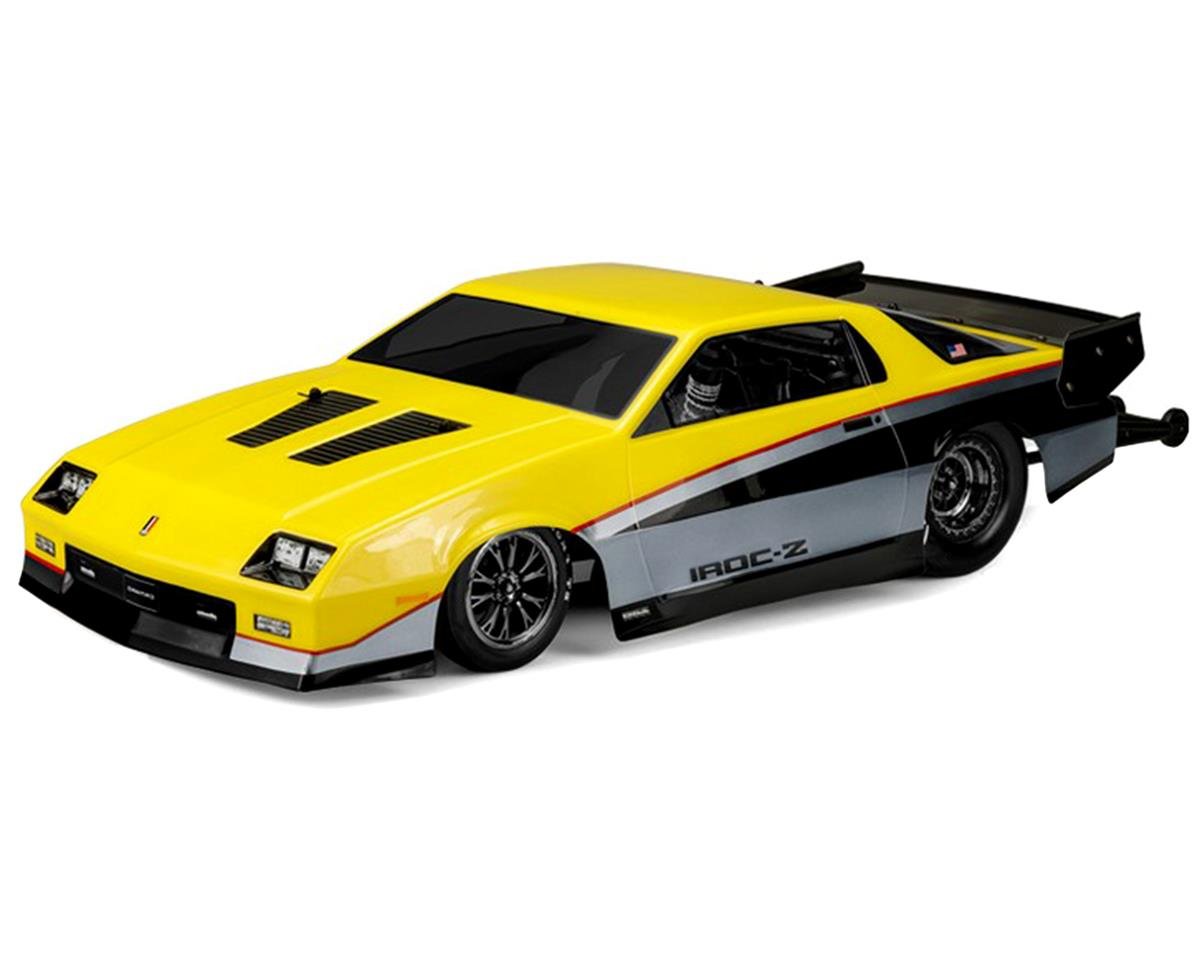 JConcepts 1987 Chevy Camaro IROC Drag Racing Body (Clear) (JCO0444)