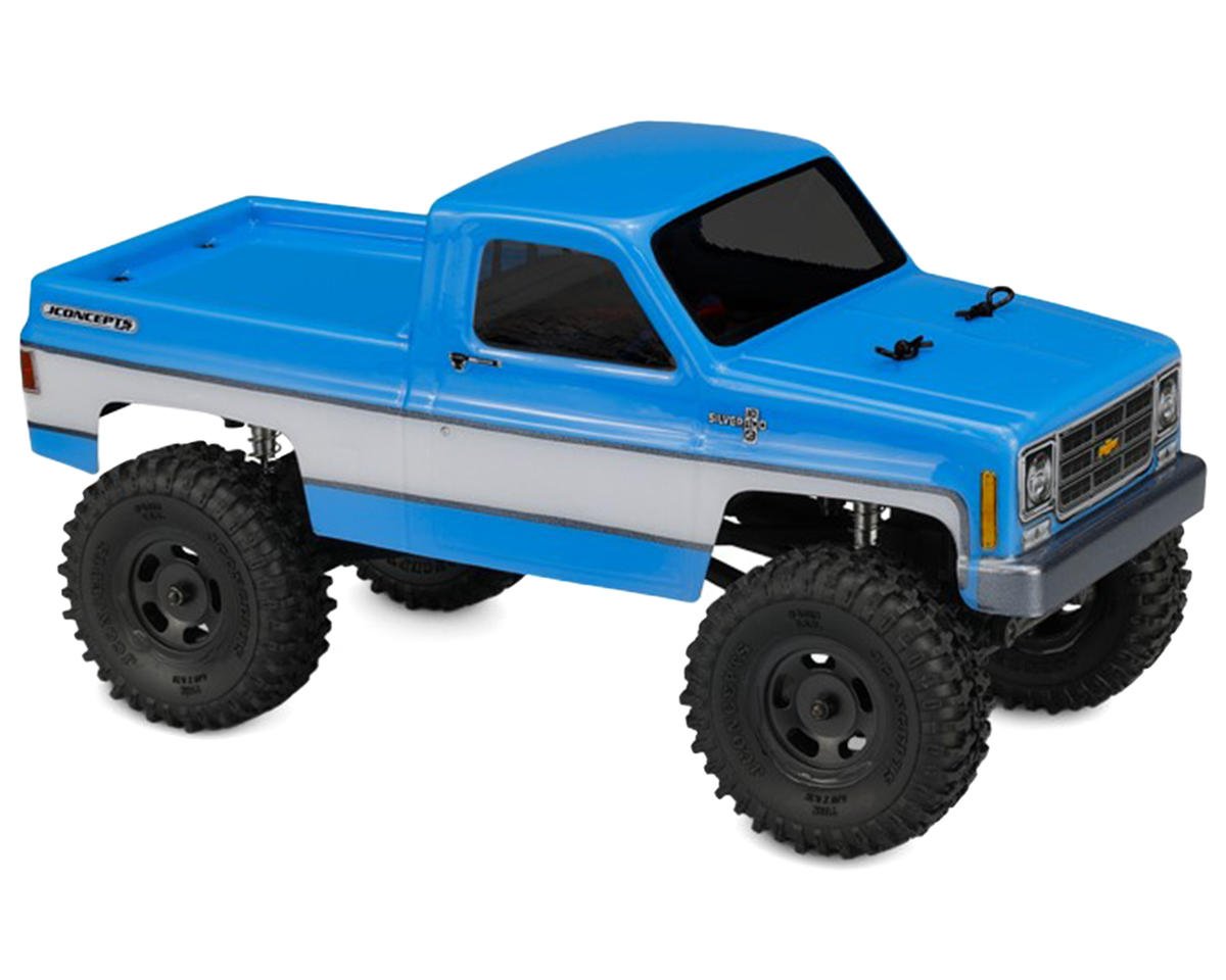 JConcepts Axial SCX24 1978 Chevy K10 Mini Crawler Body (Clear) (JCO0464)