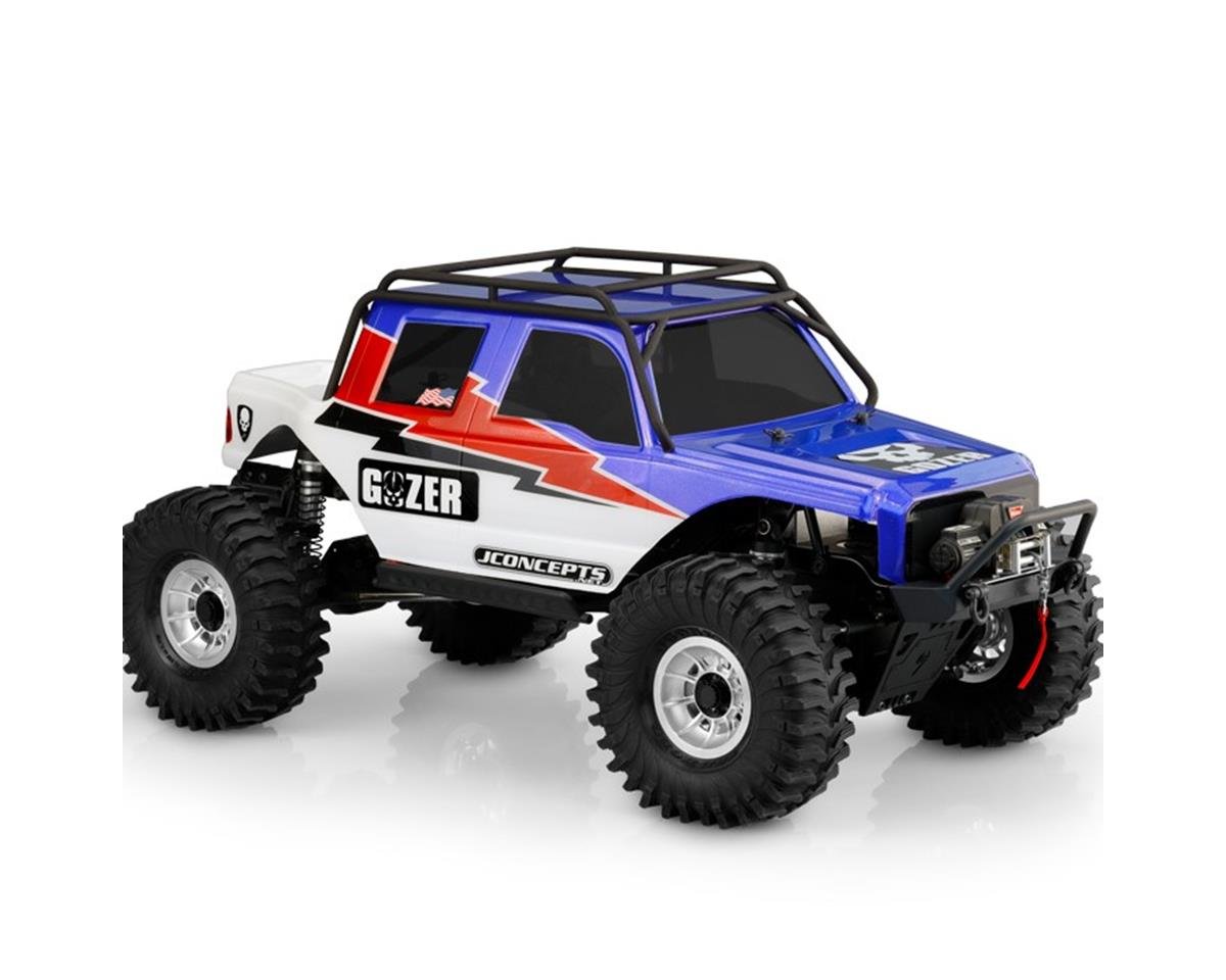 JConcepts The Gozer Rock Crawler Body (Clear) (12.3") (JCO0467)