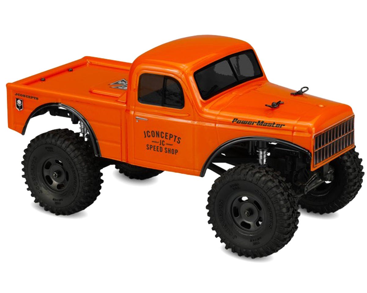 JConcepts Axial SCX24 Power Master Mini Crawler Body (Clear) (JCO0472)