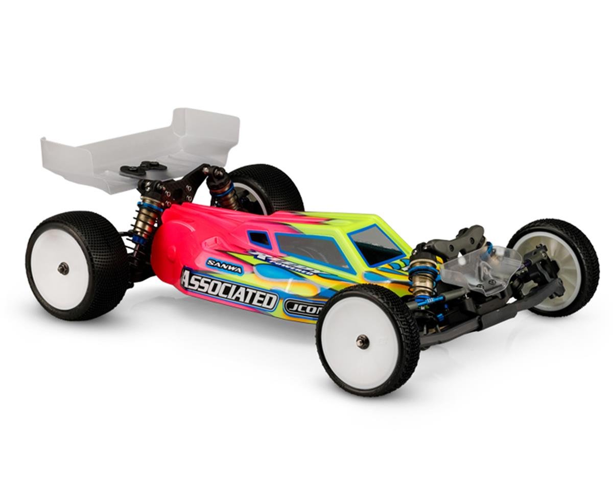 JConcepts RC10 B6.4/B6.4D "S2" Body w/Turf Wing (Clear) (JCO0474L)