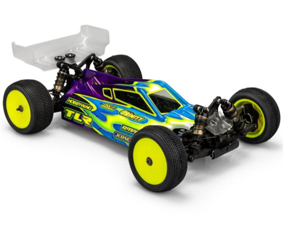 JConcepts Losi 22X-4 "P2" 1/10 Buggy Body w/Carpet Wing (Clear) (JCO0495)