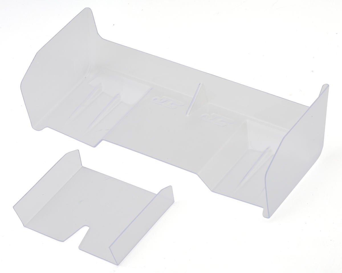 JConcepts Razor Pre-Trimmed 1/8 Off-Road Polycarbonate Wing Set (Clear) (JCO0519P)