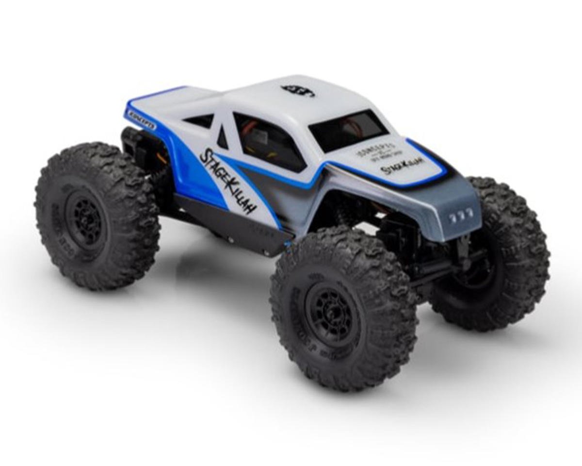 JConcepts SCX24 1/24 Stage Killah Micro Crawler Body (Clear) (JCO0606)