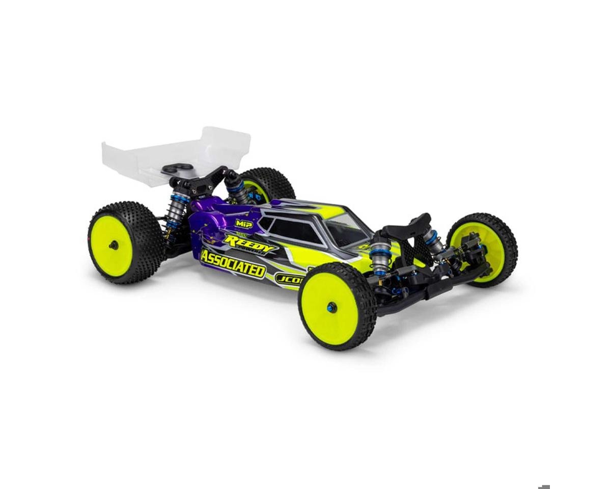 JConcepts RC10B7/B7D "S15" 1/10 Buggy Body w/Carpet Wing (Clear) (Lighweight) (JCO0634L)