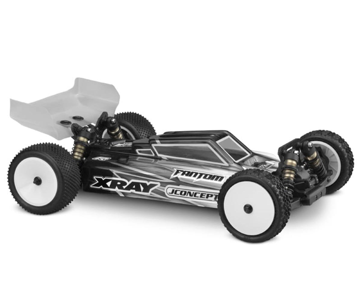 JConcepts XRAY XB4 2024 "F2" 1/10 Buggy Body w/Two Wings (Clear) (JCO0641)