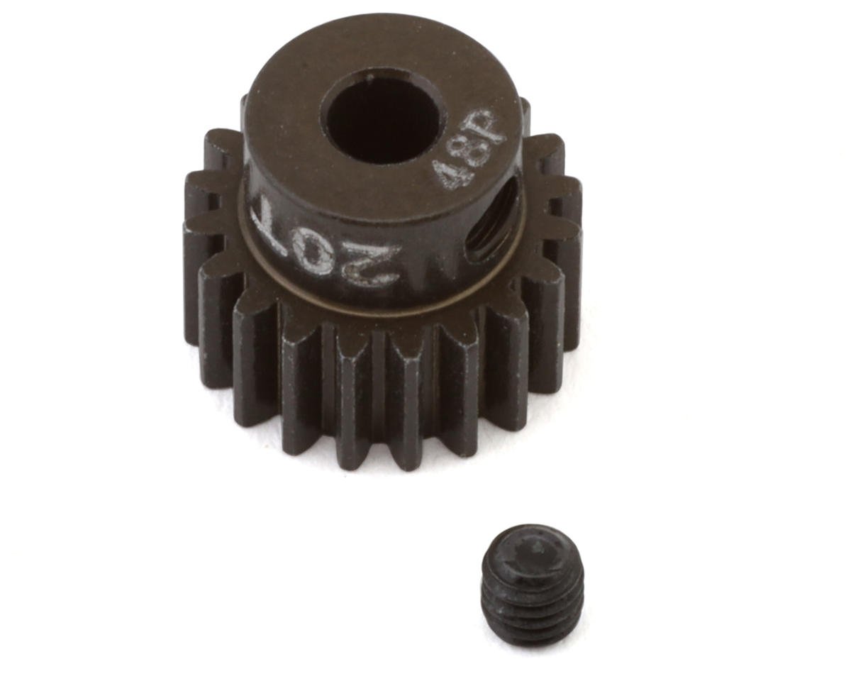 JConcepts 48P CNC-Machined Aluminum Silent Speed Pinion Gear (20T) (JCO2106)