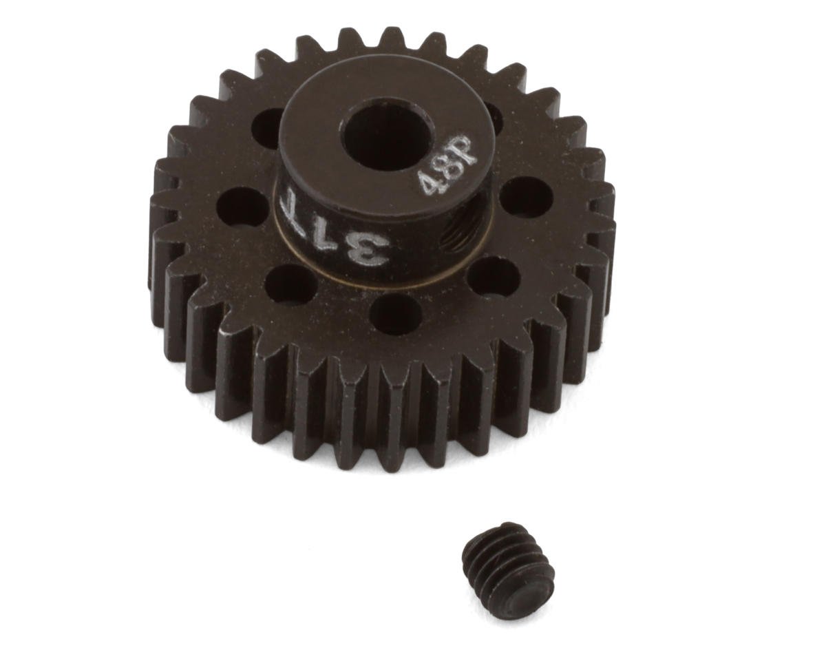 JConcepts 48P CNC-Machined Aluminum Silent Speed Pinion Gear (31T) (JCO2117)