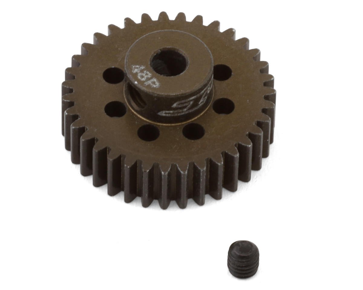 JConcepts 48P CNC-Machined Aluminum Silent Speed Pinion Gear (35T) (JCO2121)