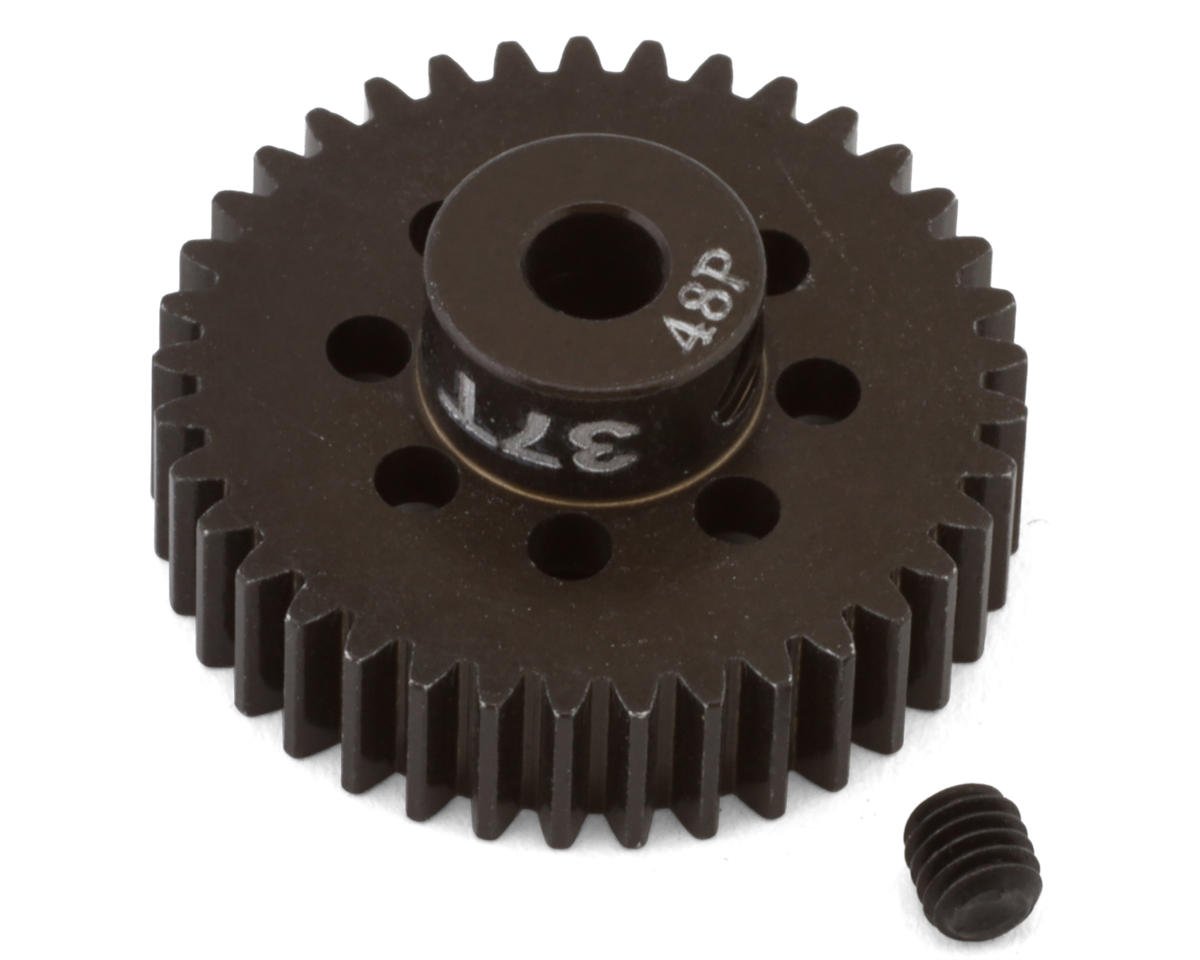 JConcepts 48P CNC-Machined Aluminum Silent Speed Pinion Gear (37T) (JCO2123)