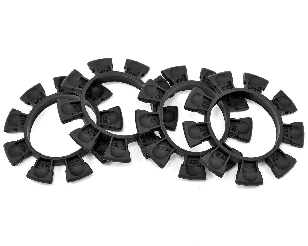 JConcepts "Satellite" Tire Glue Bands (Black) (JCO2212-2)