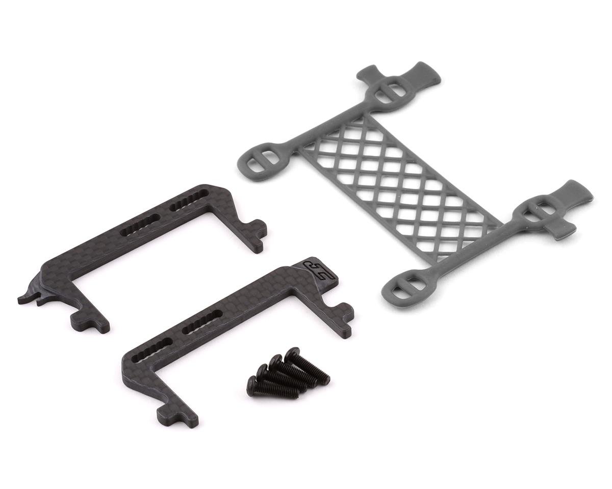 JConcepts B6.2 Cargo Net Battery Brace (Grey) (JCO2298-8)