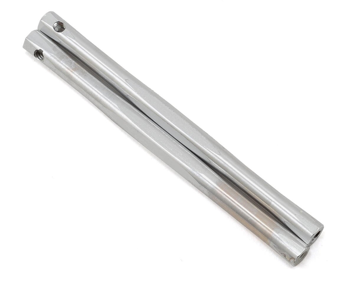 JConcepts RC10 Classic Diamond Nose Brace Tubes (Silver) (JCO2312-3)