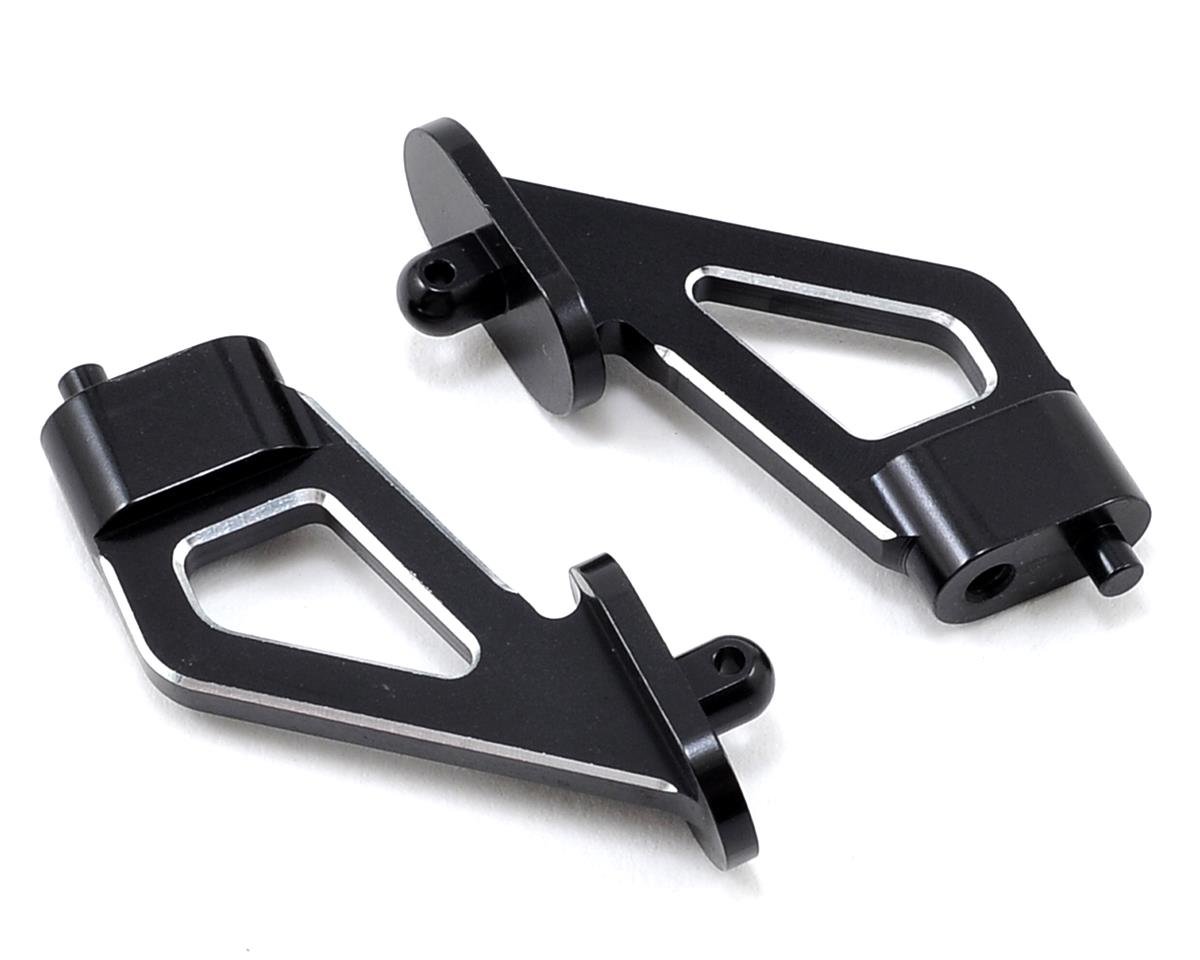 JConcepts Aluminum Rear Wing Mounts C4.2 Black (JCO2321-2)