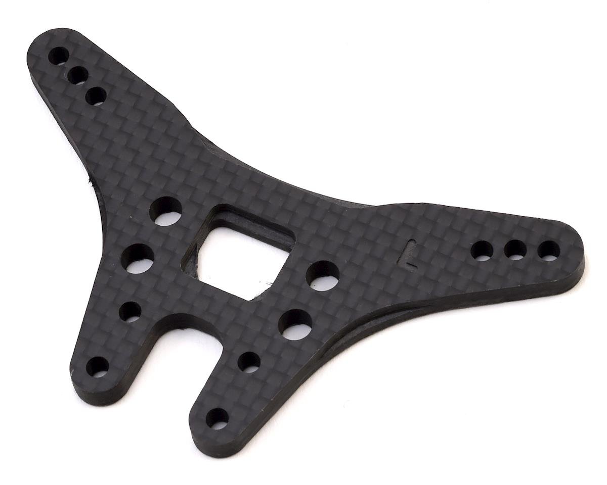 JConcepts Carbon Fiber B6.1/B6.1D Rear Shock Tower (Long) (JCO2407)