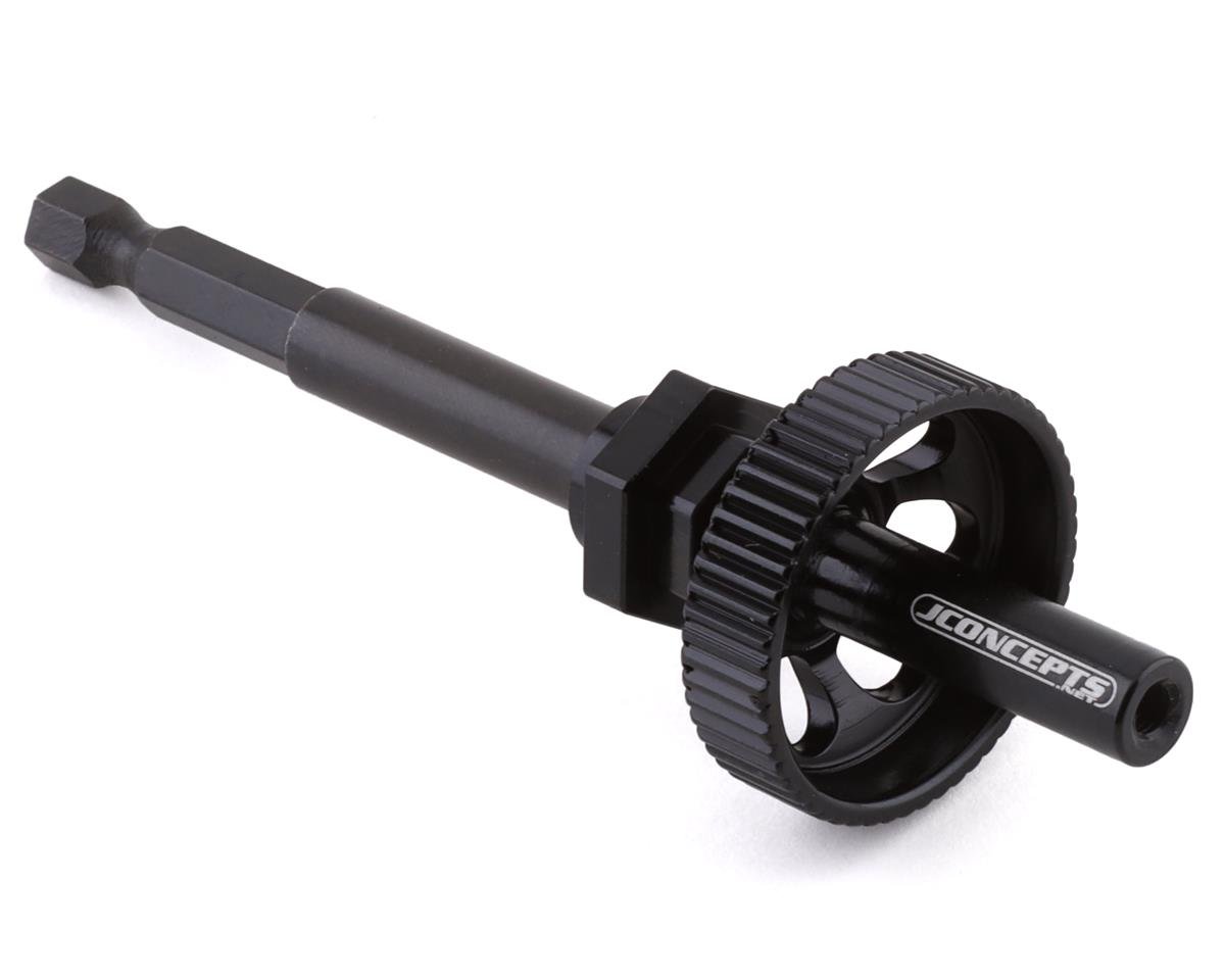 JConcepts Tire Break-In Drill Adaptor Kit (Black) (JCO2871-2)