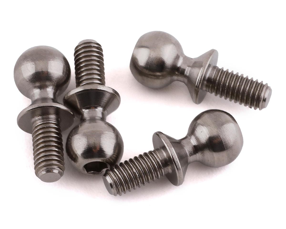 JConcepts 5.5x6mm Titanium Ball Stud (4) (JCO2899)