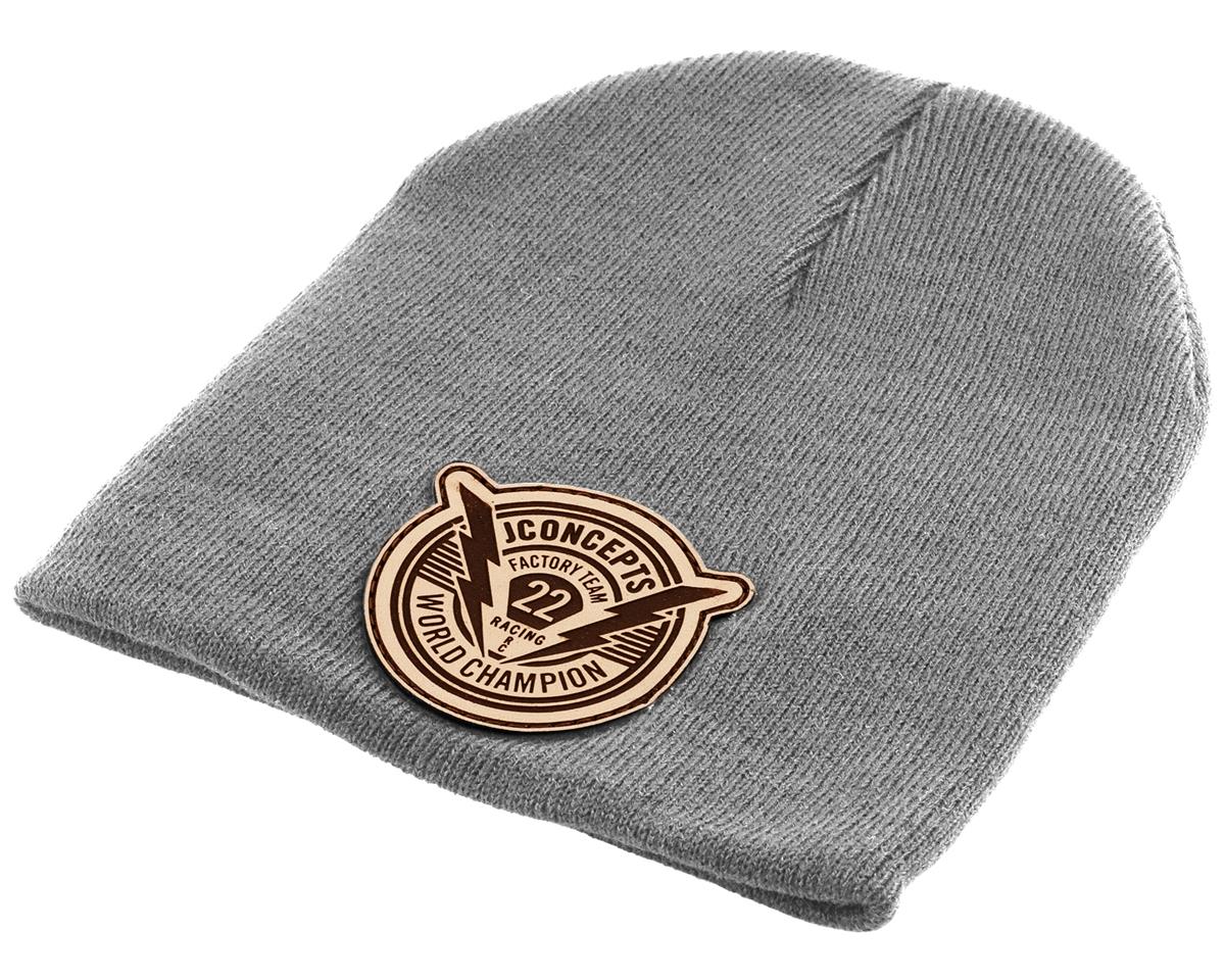 JConcepts "Forward Pursuit" 2022 Beanie (Grey) (One Size Fits Most) (JCO2976G)
