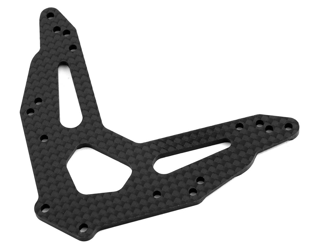 JConcepts RC10T2 Carbon Fiber Rear Shock Tower (3.0mm) (JCO2977)