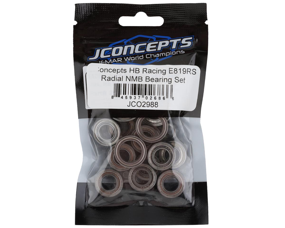 JConcepts HB Racing E819RS Radial NMB Bearing Set (22) (JCO2988)