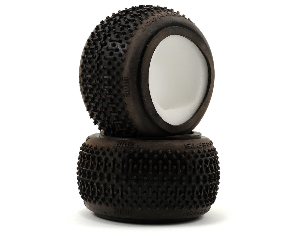 JConcepts Goose Bumps 2.2" Front 4WD Buggy Tires (2) (Green) (JCO3019-02)