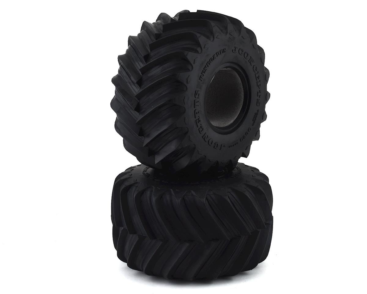 JConcepts Renegades Jr 2.2" Monster Truck Tire (2) (Blue) (JCO3063-01)