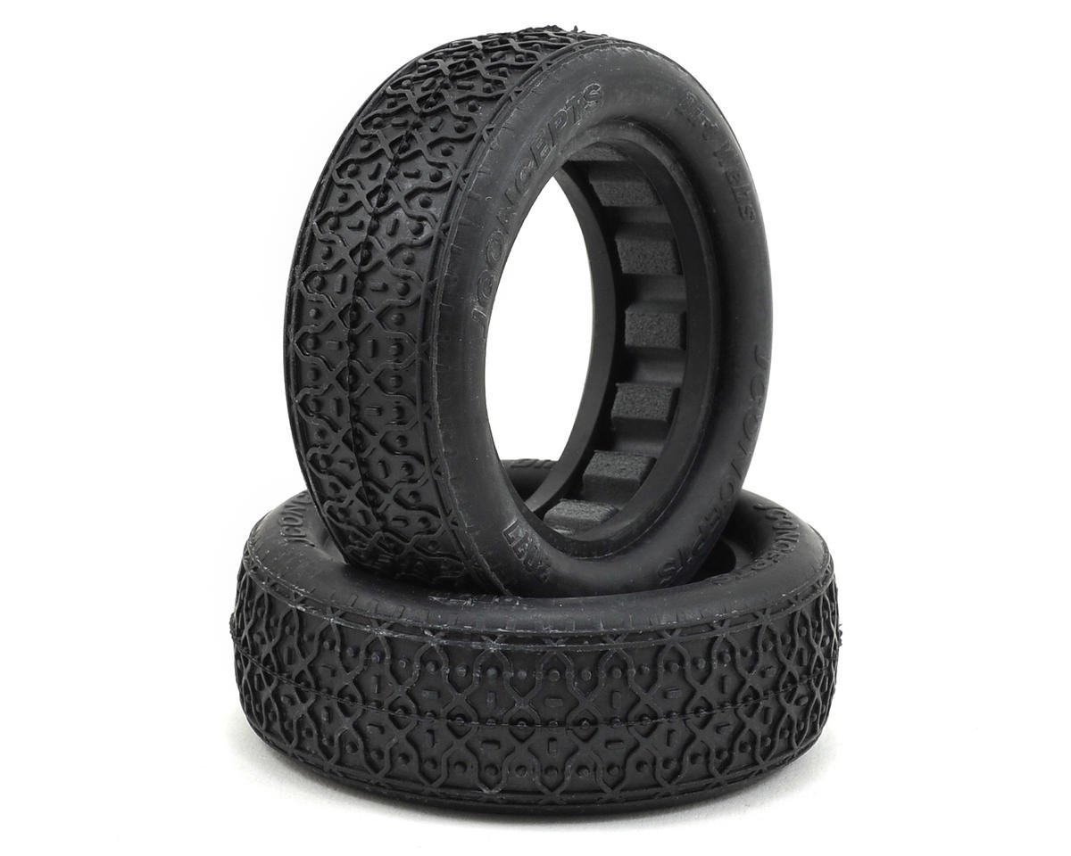 JConcepts Dirt Webs 2.2" 1/10 2WD Front Buggy Tires w/Dirt Tech Inserts (2) (Gold) (JCO3077-05)