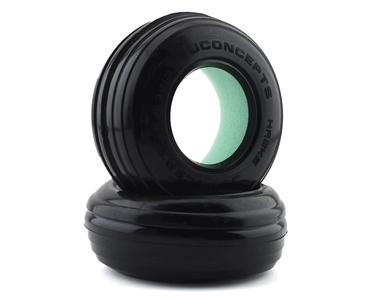 JConcepts Hawk Short Course Tires (2) (Yellow) (JCO3153-00)