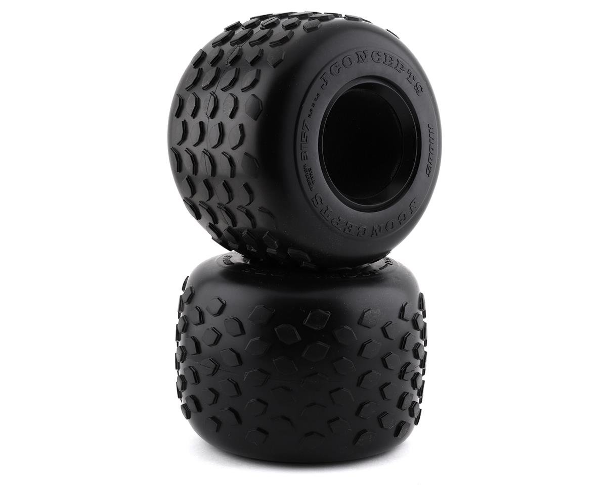 JConcepts Knobs 2.6" Monster Truck Tires (2) (Blue) (JCO3157-01)