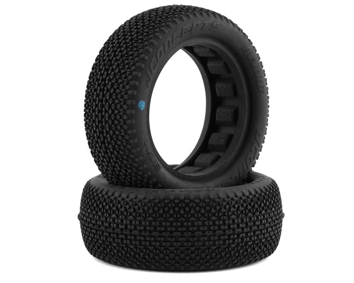 JConcepts ReHab 2.2" 2WD Front Buggy Tires (2) (Blue) (JCO3171-01)