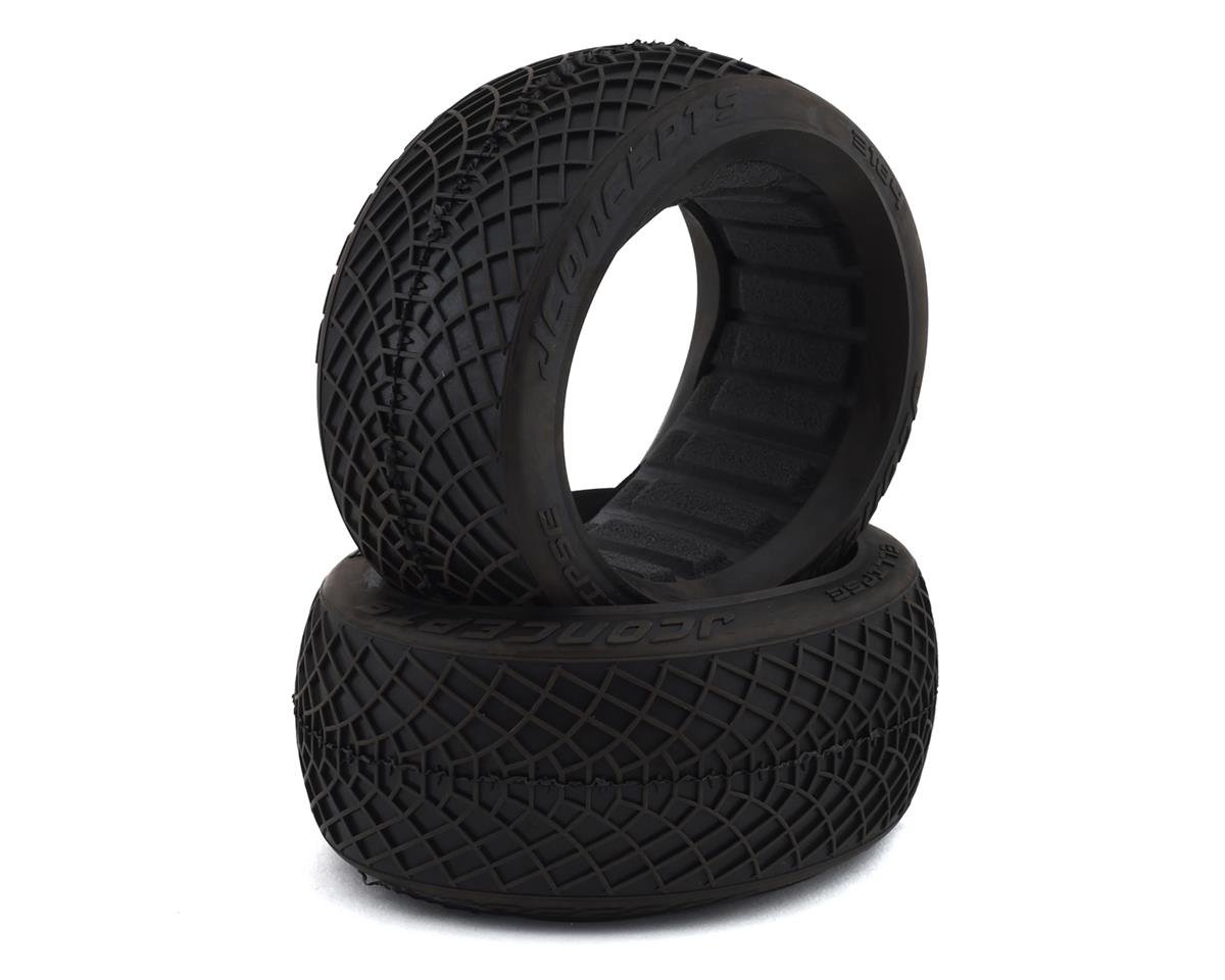 JConcepts Ellipse 1/8th Buggy Tires (2) (Green) (JCO3184-02)