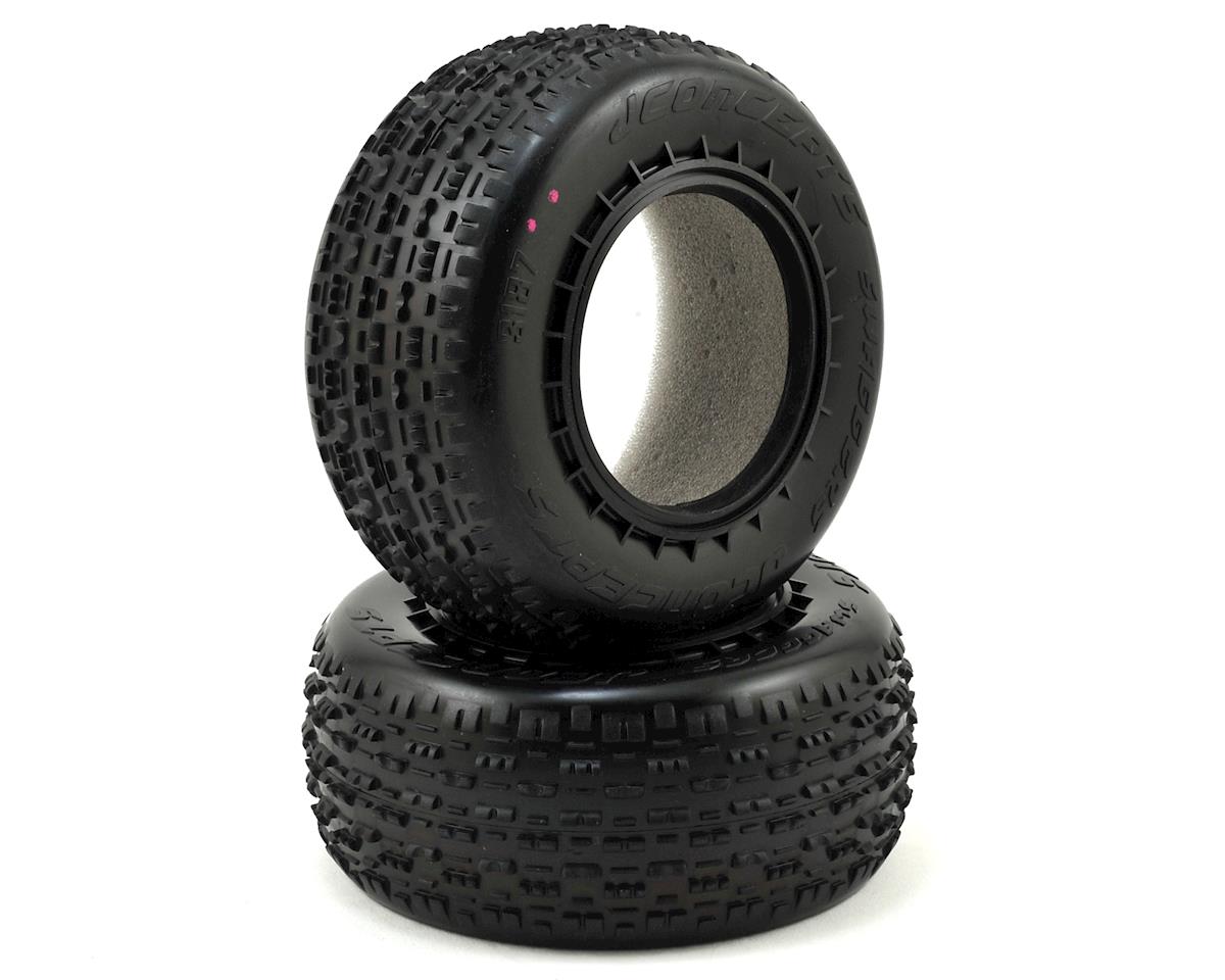 JConcepts Swaggers Short Course Front Carpet Tires (2) (Pink) (JCO3187-010)