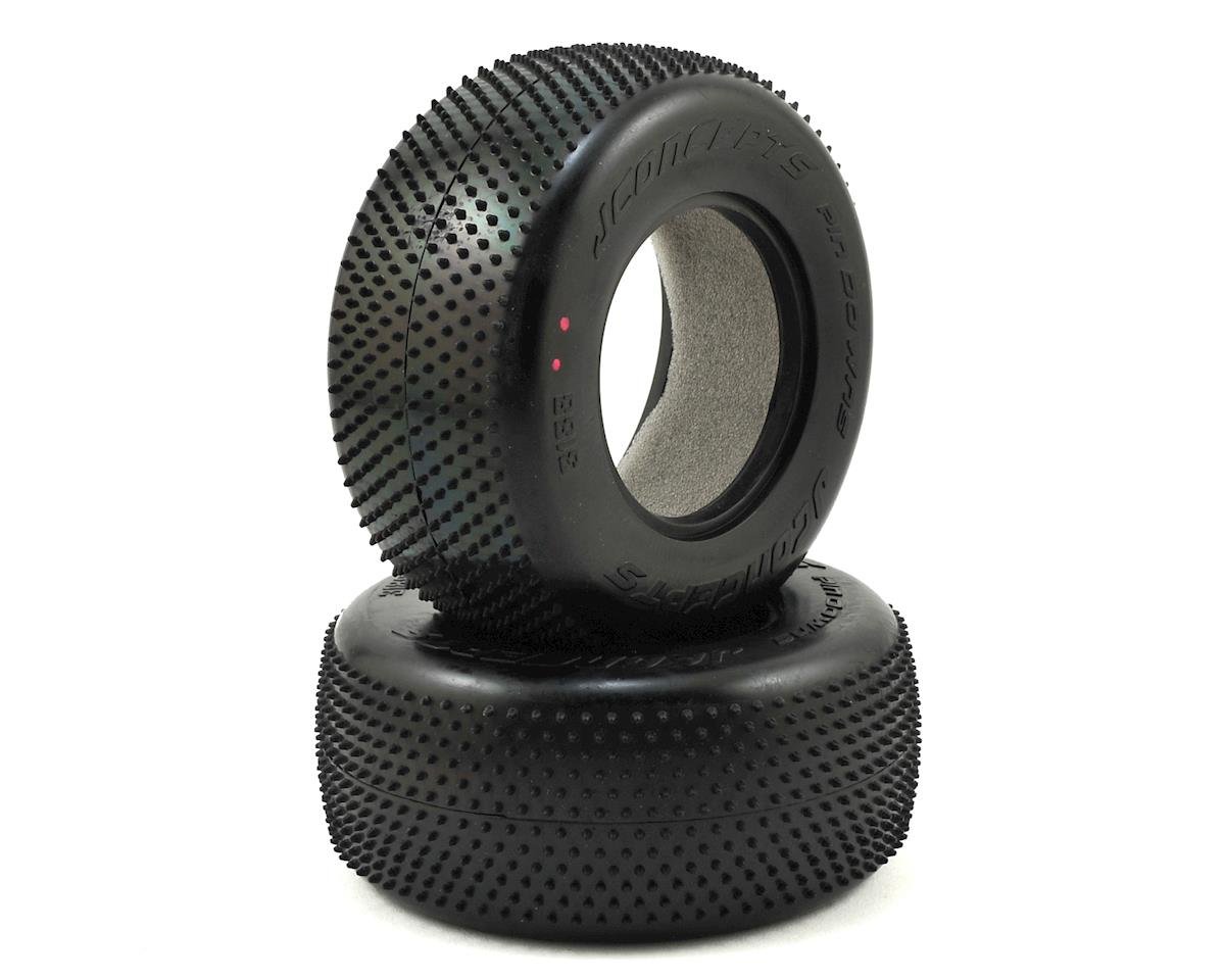 JConcepts Pin Downs Short Course Carpet Tires (2) (Pink) (JCO3188-010)