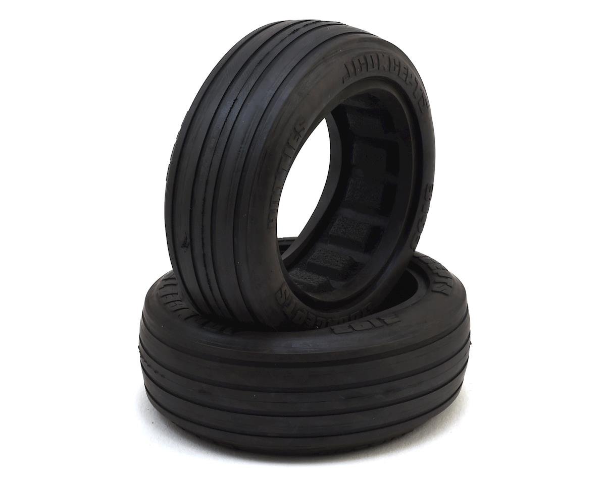 JConcepts Hotties Street Eliminator 2.2" Drag Racing Front Tire (2) (Green) (JCO3193-02)