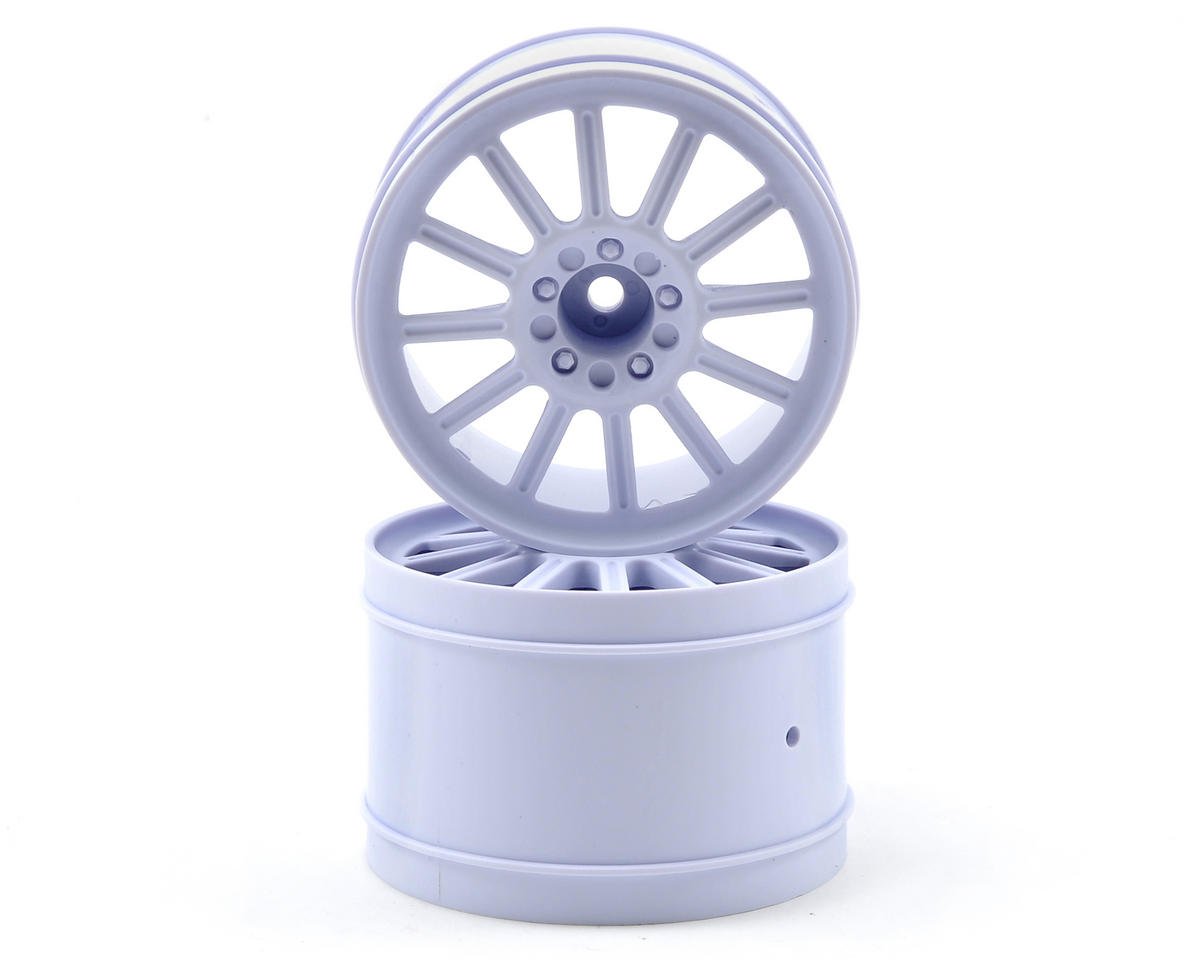 JConcepts 12mm Hex Rulux 2.8" Rear Wheel (2) (White) (JCO3341)
