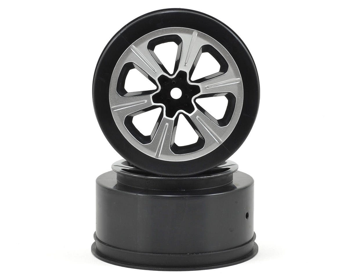 JConcepts 12mm Hex Hustle Short Course Wheels (Black) (2) (JCO3371B)